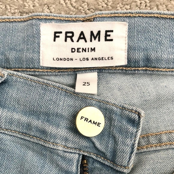 \Frame\• Le Skinny de Jeanne Crop in Honeywood - Picture 14 of 16